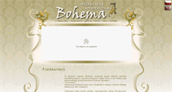 Desktop Screenshot of bohema.cracow.pl