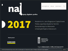 Tablet Screenshot of dyplomy.triennial.cracow.pl